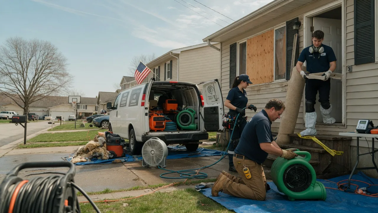 Water Damage Restoration in Maumee, OH near me